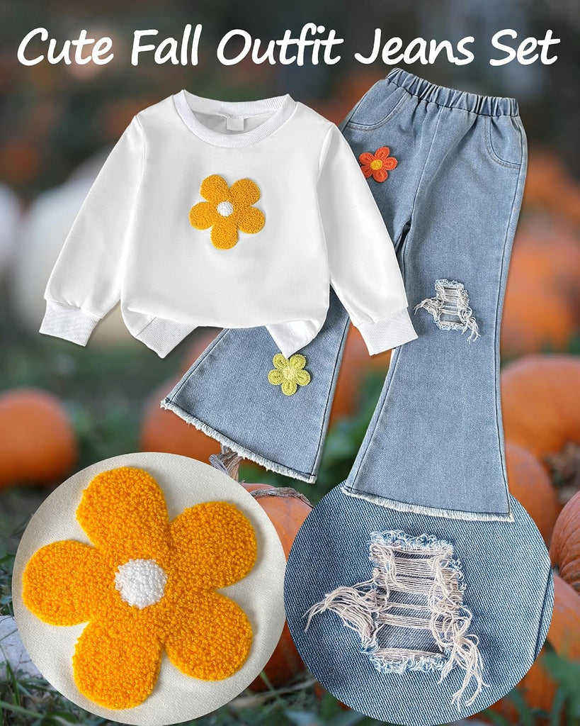Baby Girl Clothes Toddler Girl Outfit Spring Shirts Top Infant Pants Little Mini Clothing Set 3Pcs