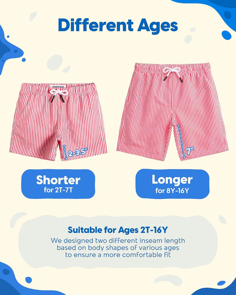 Boys Swim Trunks Toddler Swim Shorts Little Boys Bathing Suit Swimsuit Toddler Boy Swimwear
