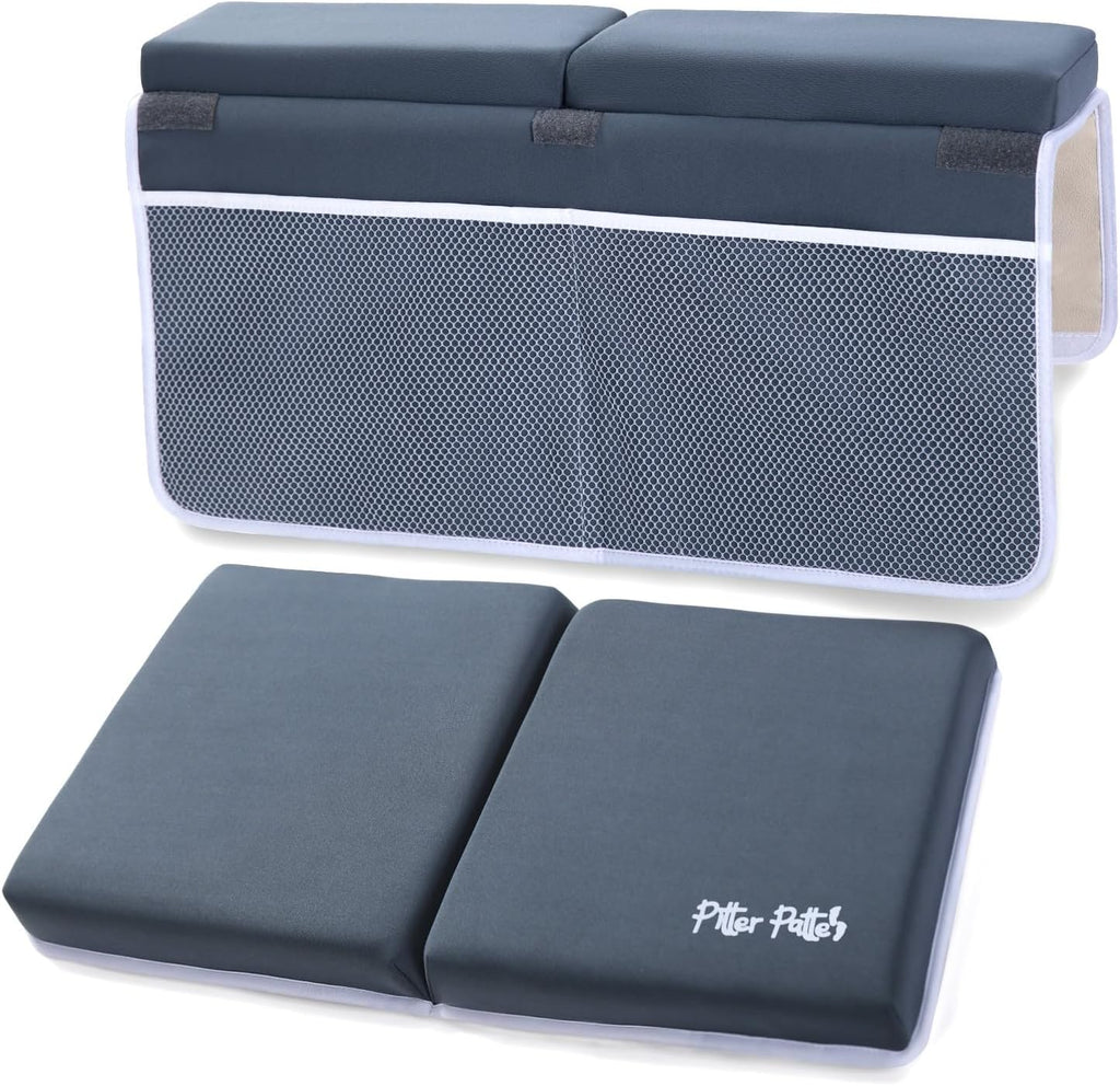 Bath Kneeler and Elbow Rest Pad Set Made of Neoprene & Foam - Non Slip Cushioned Bath Kneeling Pad for Bathing Baby