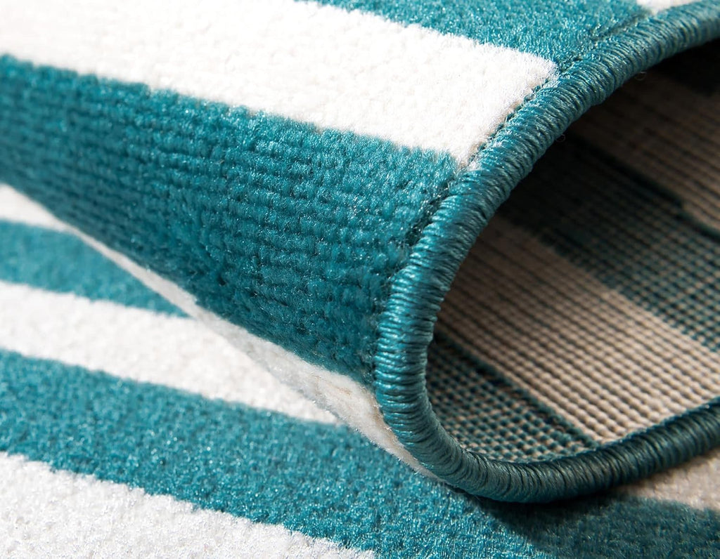 Soho Rug - 10' x 13' Turquoise Low Rug