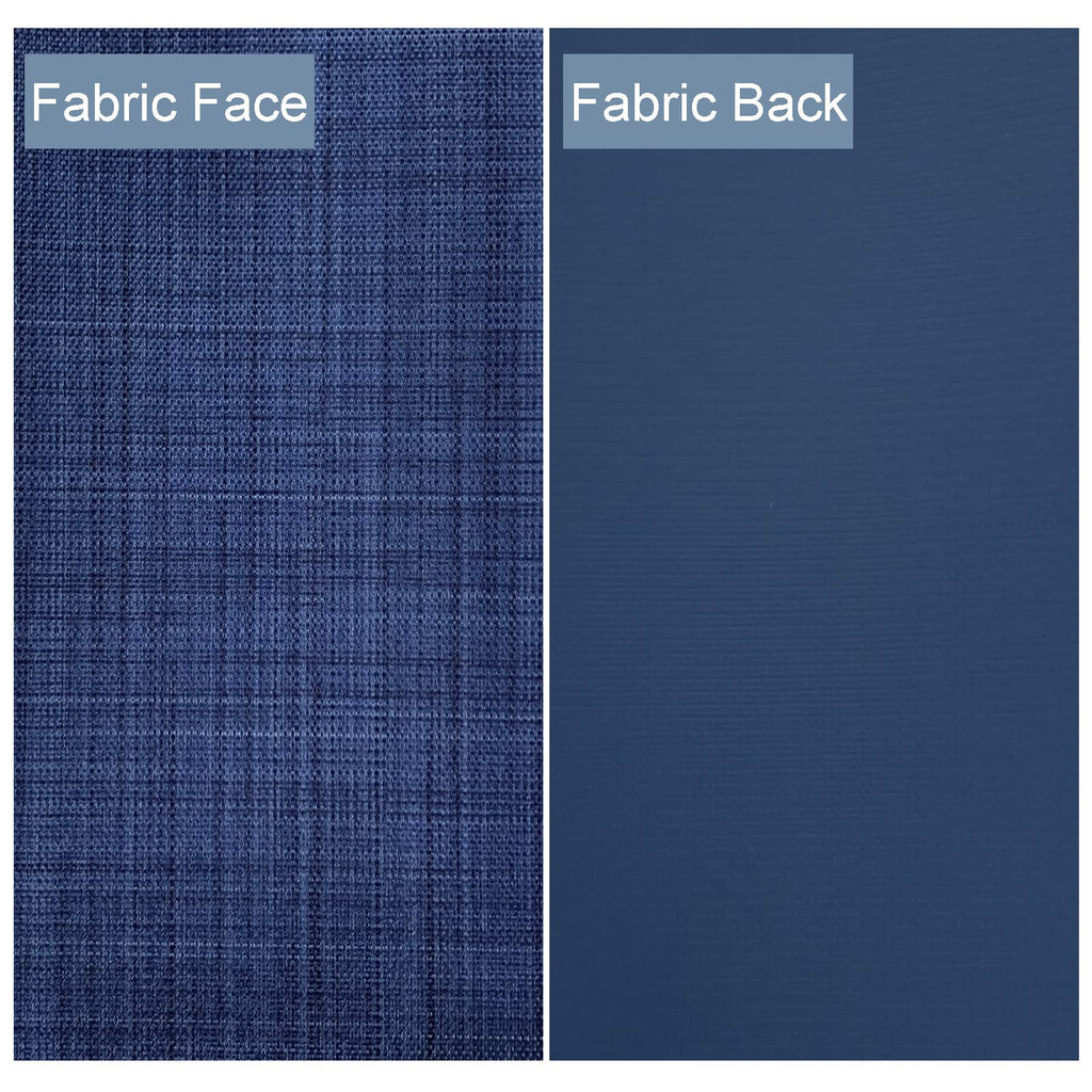 Cordless 100% Blackout Window Roller Shades, Custom Size Navy Window Roller Shades Blinds, Easy Installation
