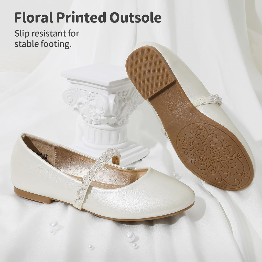 Girls Dress Shoes Mary Jane Flats