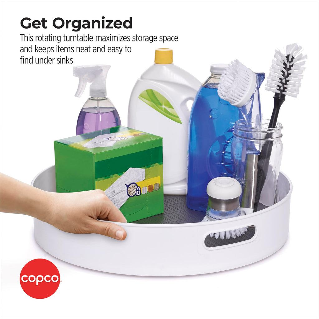 Non-Skid Lazy Susan Turntable Organizer 18-Inch