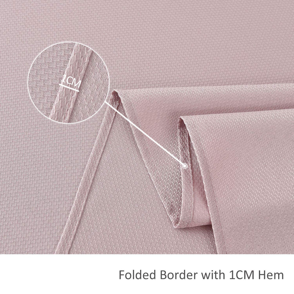 Jacquard Tablecloth Stain Resistant Waterproof Wrinkle Resistant Spillproof Washable Soft Textured Table Cloth