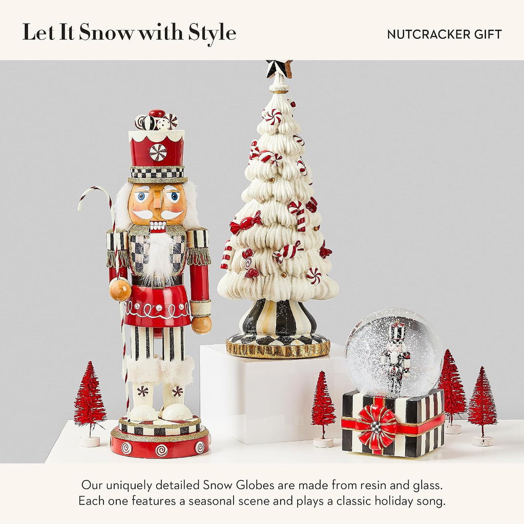Snow Globe, Musical Christmas Decor , Nutcracker Gift
