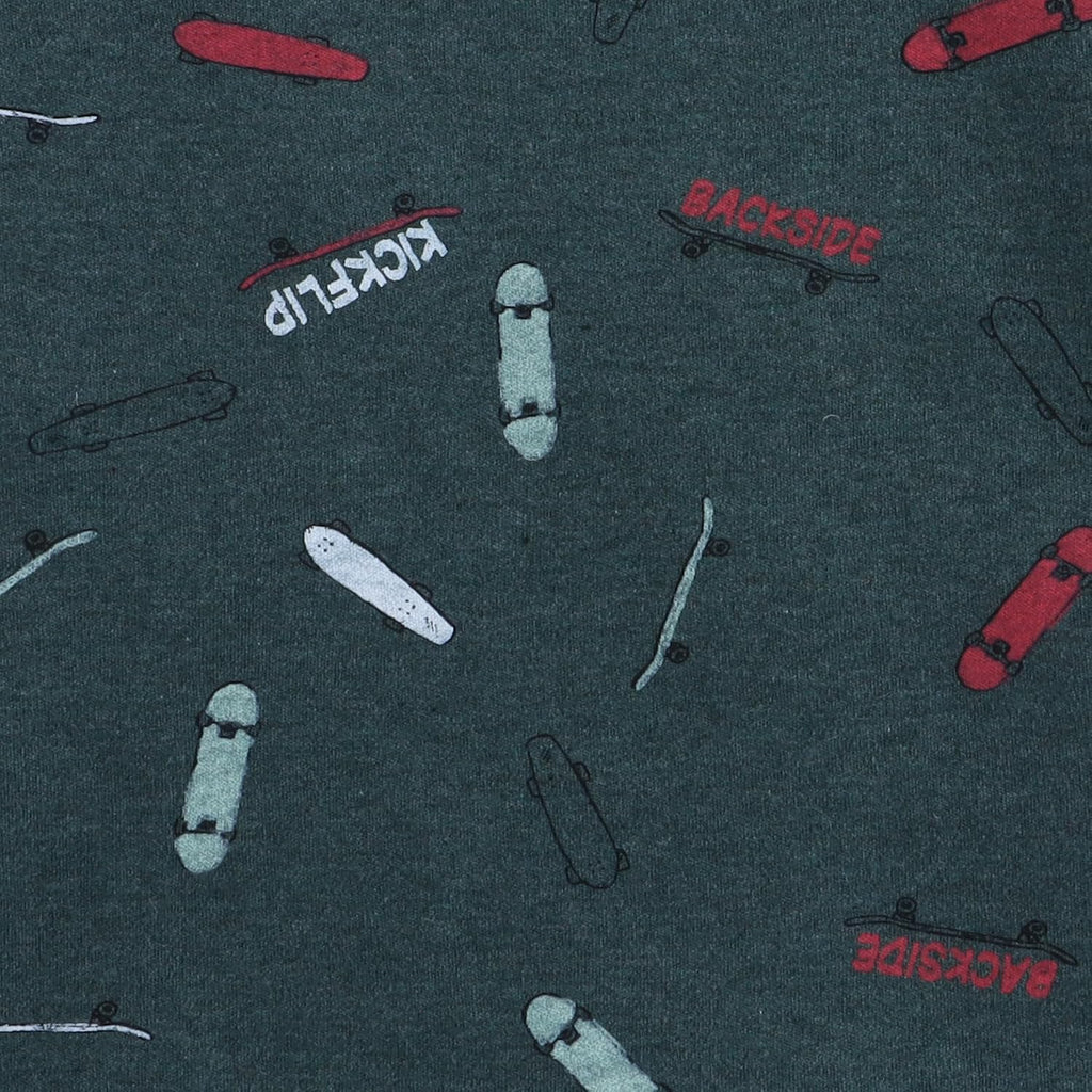 Printed Boys Cotton T-Shirt, Casual Short Sleeve