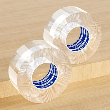 Clear Edge Protector for Baby Proofing, 1.2 in x 3.28 ft per Roll, 2 Rolls, 2 mm Furniture Bumper Strip for Tables