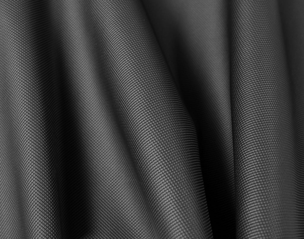 Bycast65 Black Mesh Pattern Faux Leather Fabric Roll (50ft x 54")
