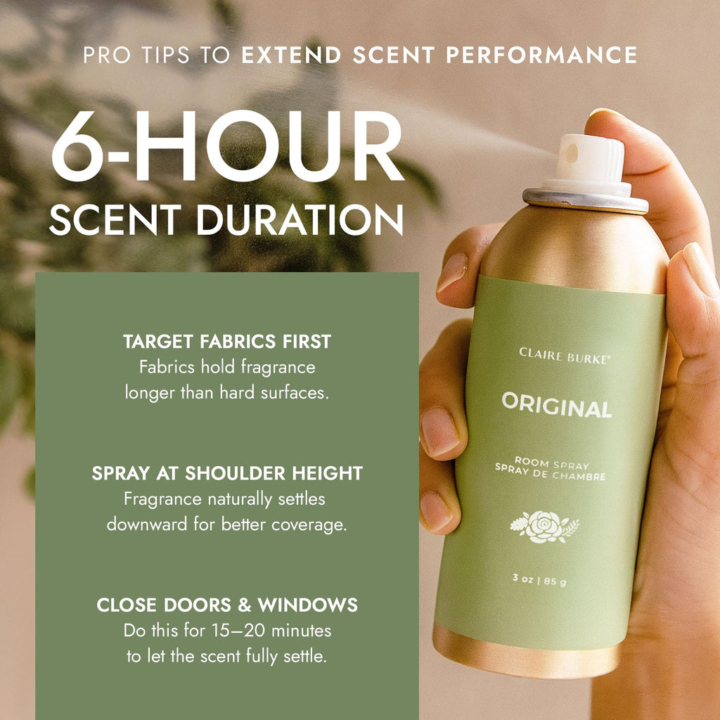 Room Spray, Original Scent, Air Freshener Spray, 3 oz