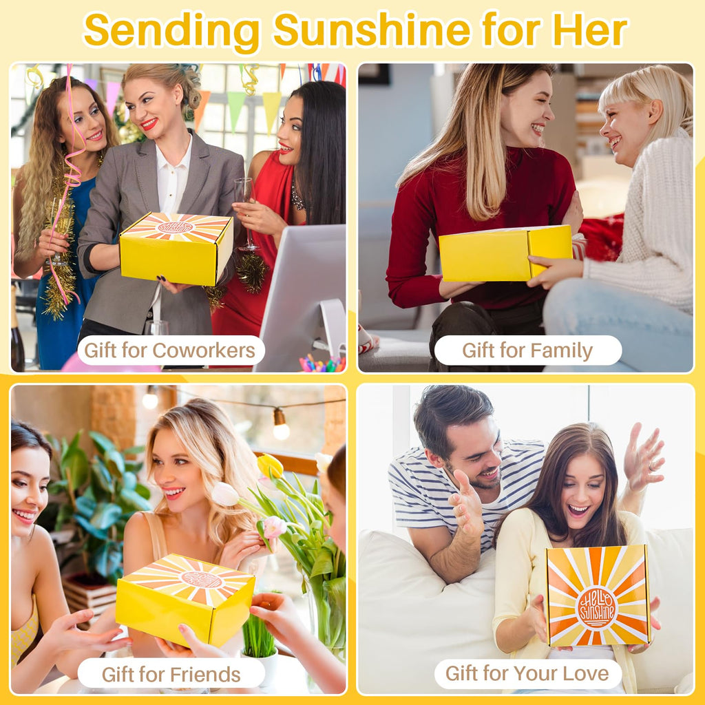 Birthday Gifts for Women, Sending Sunshine Sunflower Get Well Soon Baskets