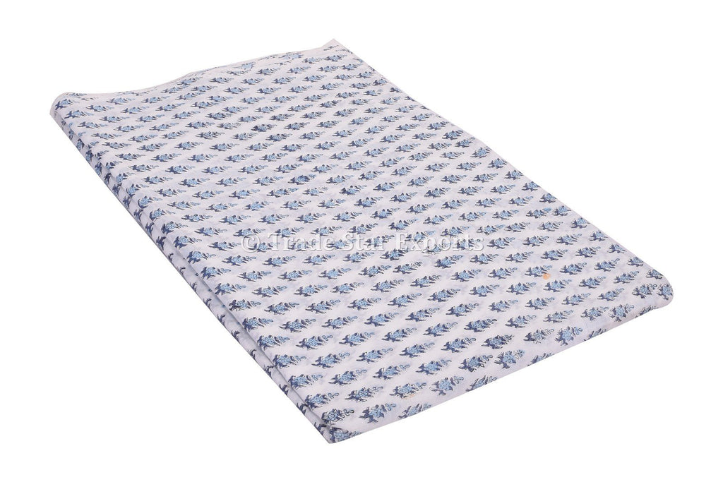 Star 3 Yard Hand Block Print Cotton Indian Fabric