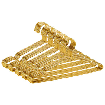 Clothes Hangers 50 Pack Coat Hangers Wire Hangars Bulk Metal Hanger Non Slip Heavy Duty Clothing Hangar Space Saving
