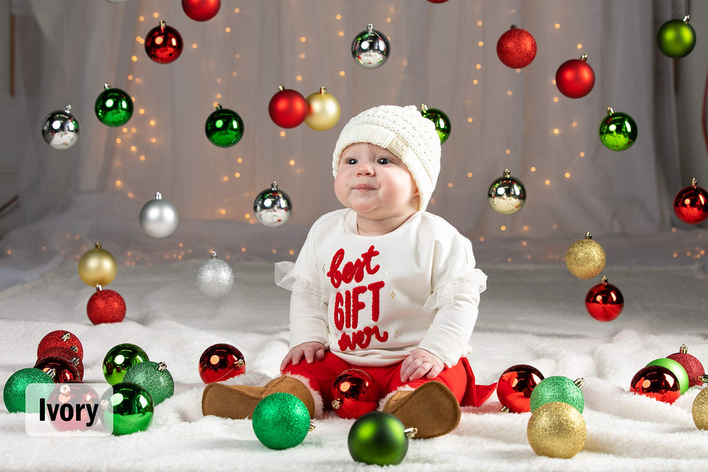 Baby Winter Hat - Cute Newborn Beanie, Infant Girl Hats, Baby Beanies for Boys & Girls, Stocking Stuffer