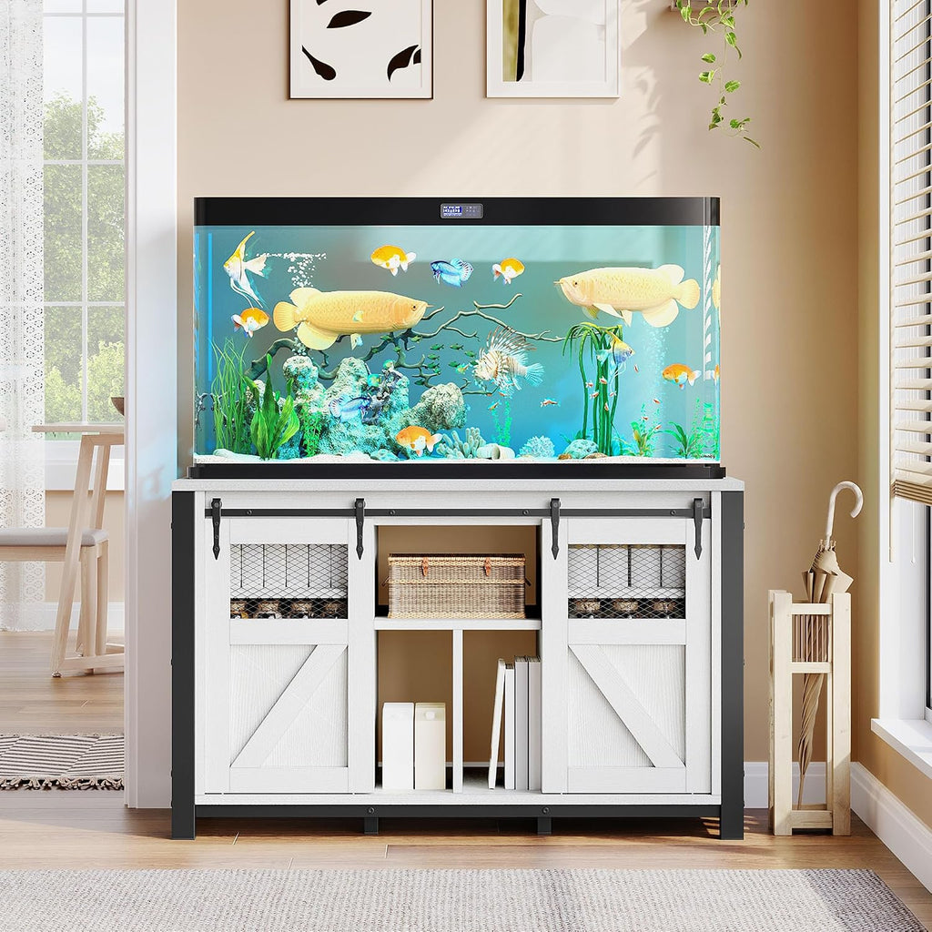 120 Gallon Fish Tank Stand with Power Outlets