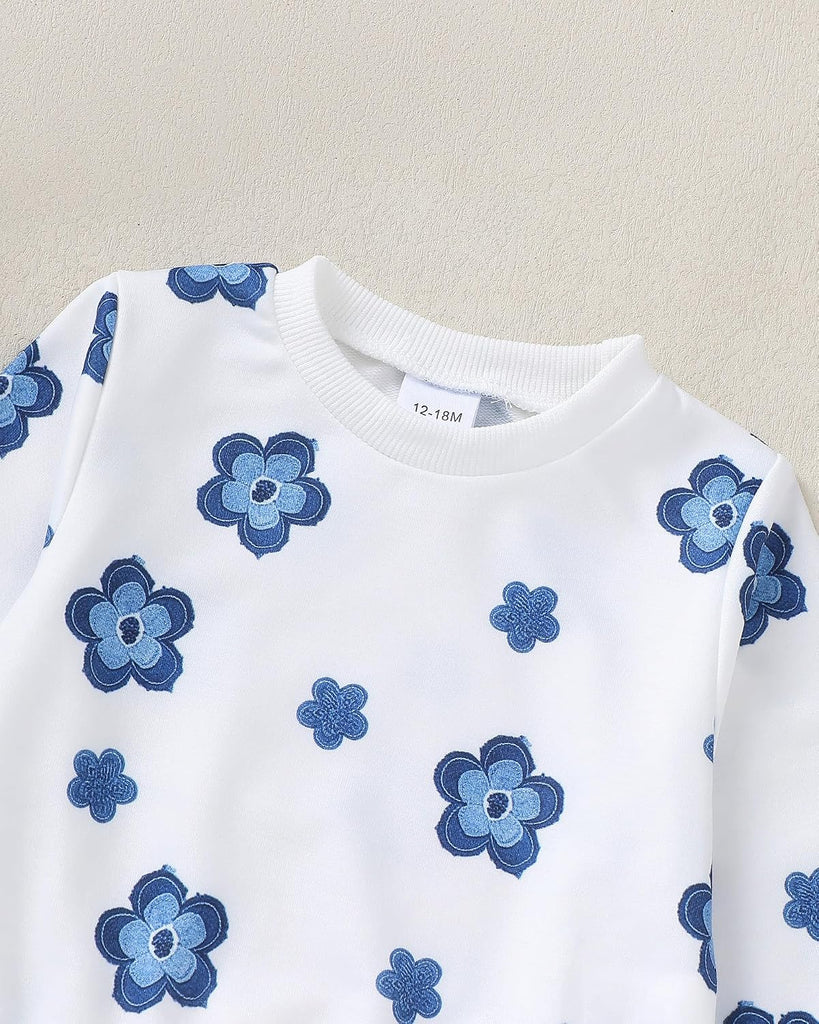Toddler Girl Clothes Baby Fall Winter Sweatshirt Pants Outfit
