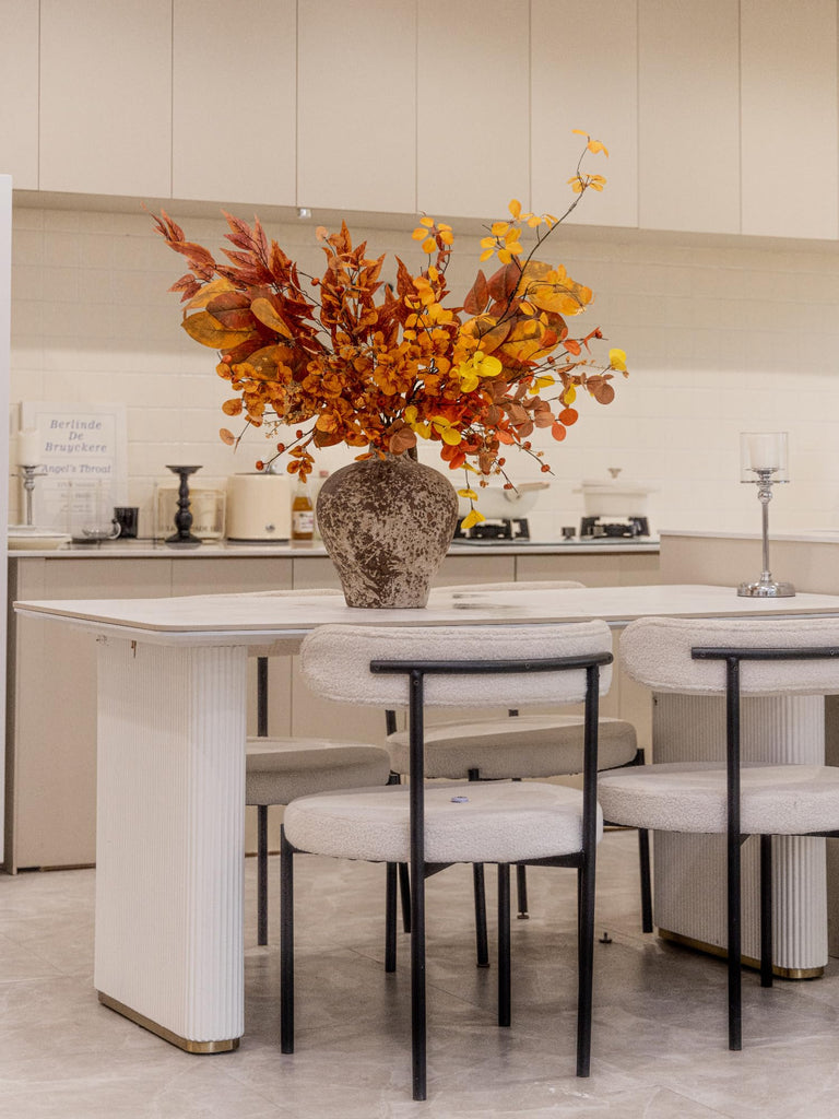 12 PCS 30 inch Artificial Fall magnolia leaves Stems, Fall Decorations for Indoor Outdoor Halloween Thanksgiving
