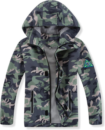 Waterproof Kids Rain Jackets With Hood,Lightweight Toddler Raincoat For Boys Girls,Kids Clothes Windbreaker Jacket