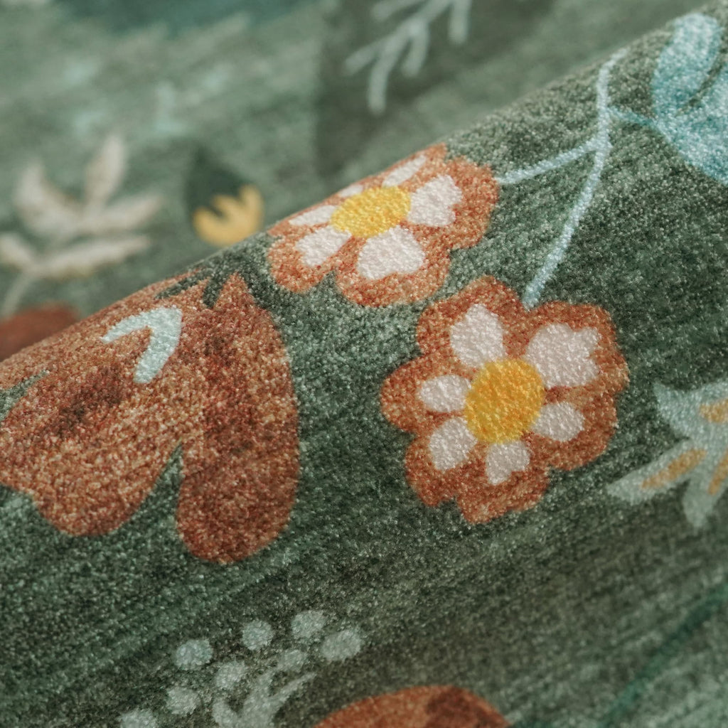 Washable 2x8 Hallway Runner Rug: Water-Resistant Kitchen Rug Soft Bedroom Carpet Non-Slip Indoor Hardwood Floor Mat