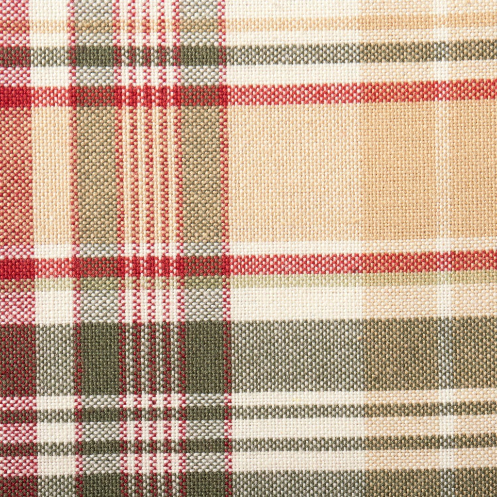 Give Thanks Plaid Fall Table Decor, Autumn & Thanksgiving Tabletop Linens, 60x84 Rectangle Tablecloth