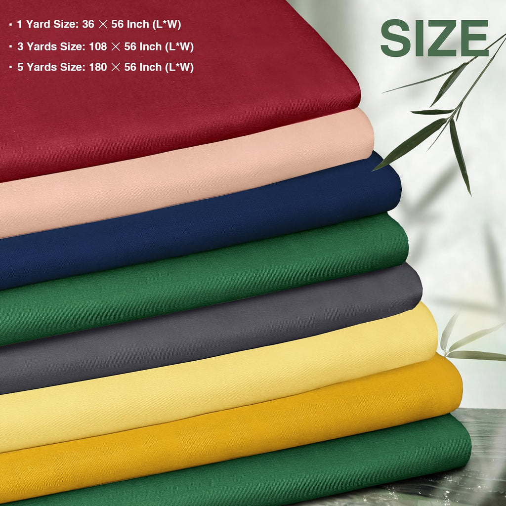 White 100% Rayon Derived from Bamboo Fabric, 1Yd x 56In