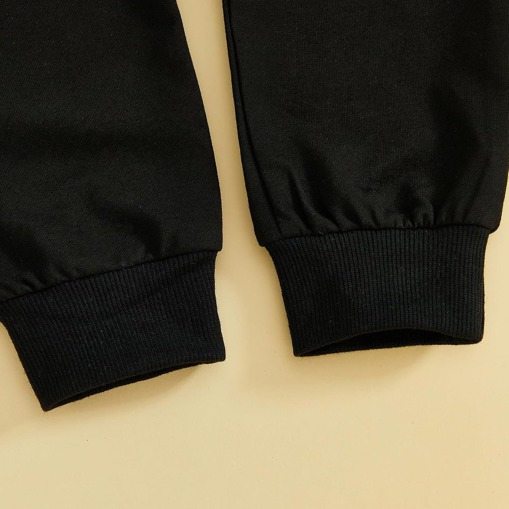 Toddler Baby Boy Clothes Embroidery Trucks Sweatshirt Pants Set