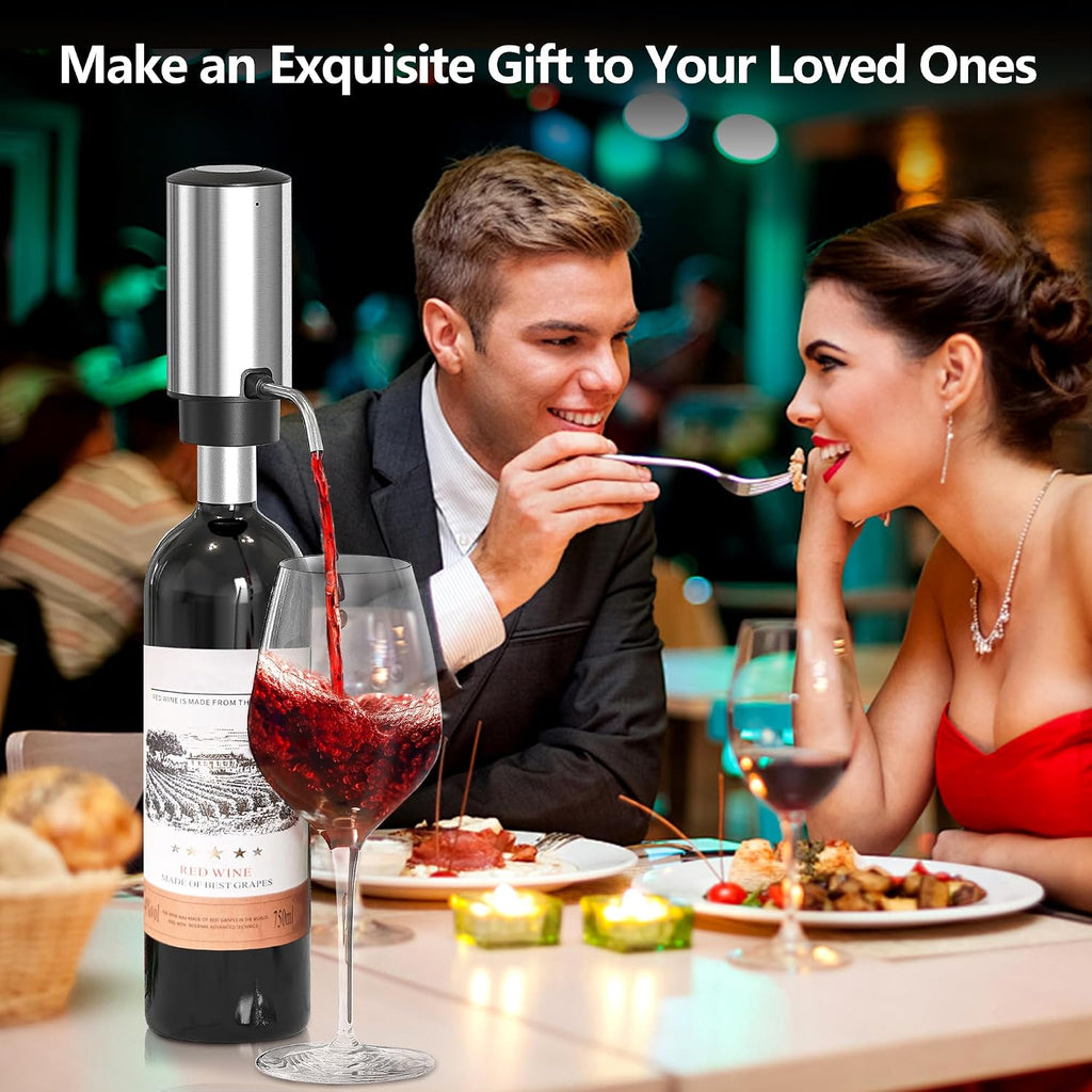 Electric Wine Aerator Wine Decanter Set Automatic Wine Dispenser Wine