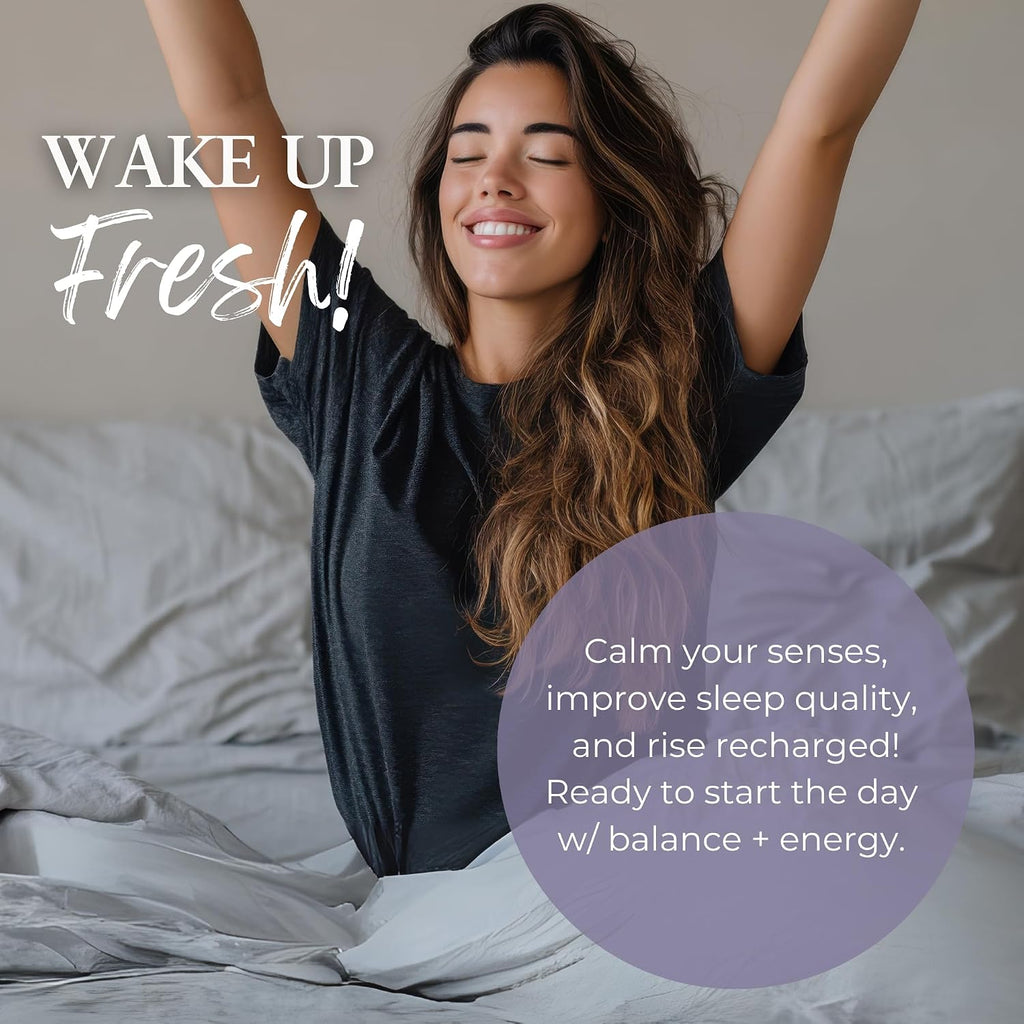 Lavender Spray for Sleep - Soothing Pillow Mist for Deep Relaxation, Stress Relief, and Restful Nights - Calming - Set of 4
