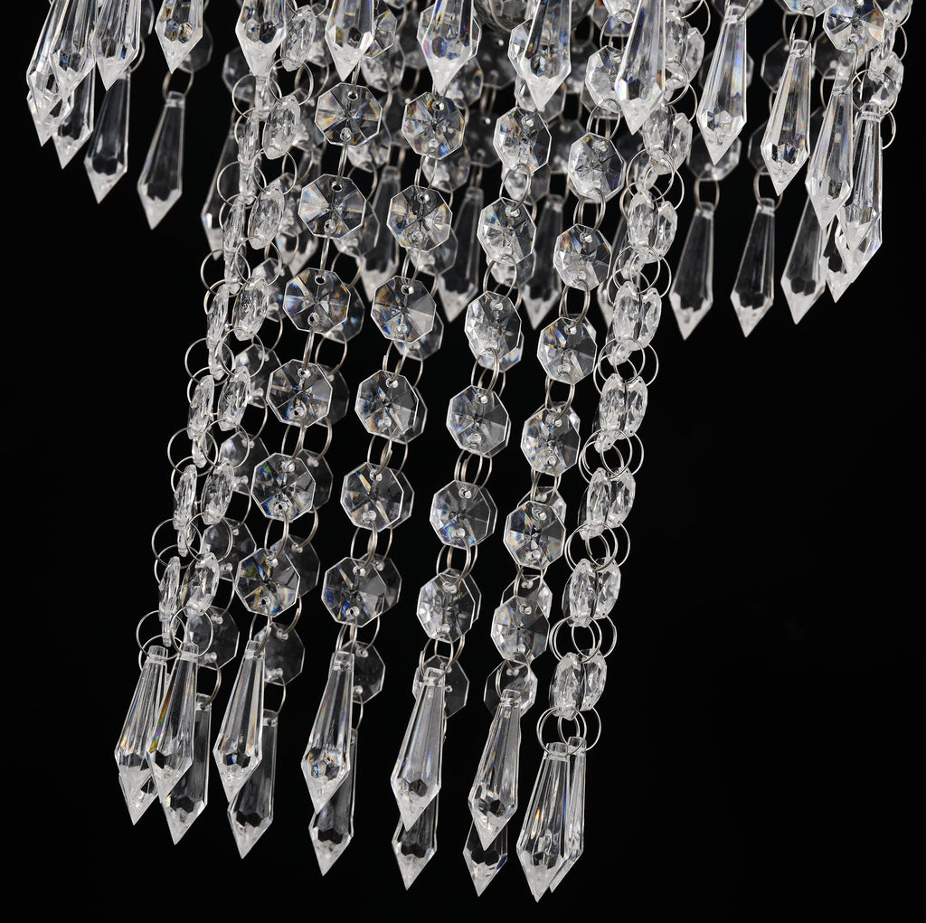 Arc Floor Lamp Modern Floor Lamp with Remote Control,Dimmable Crystal Floor Lamps Black Standing Lamp with 10 Color