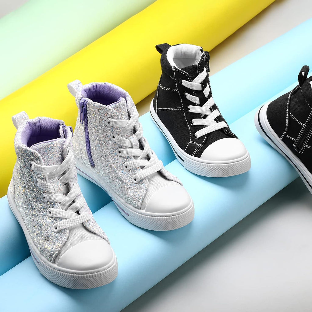 Toddler High Top Sneaker, Kids Sneakers for Boys and Girls