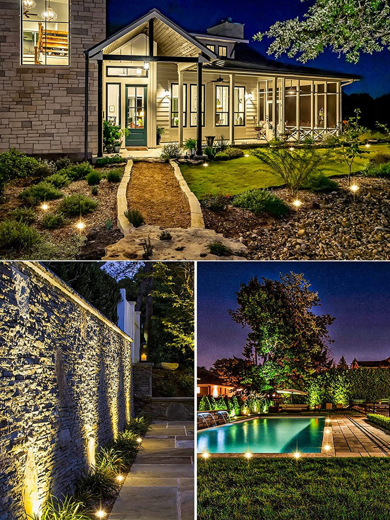Low Voltage Landscape Lights Well Lights Landscape LED in Ground Light IP67 Waterproof Outdoor Landscape Lighting
