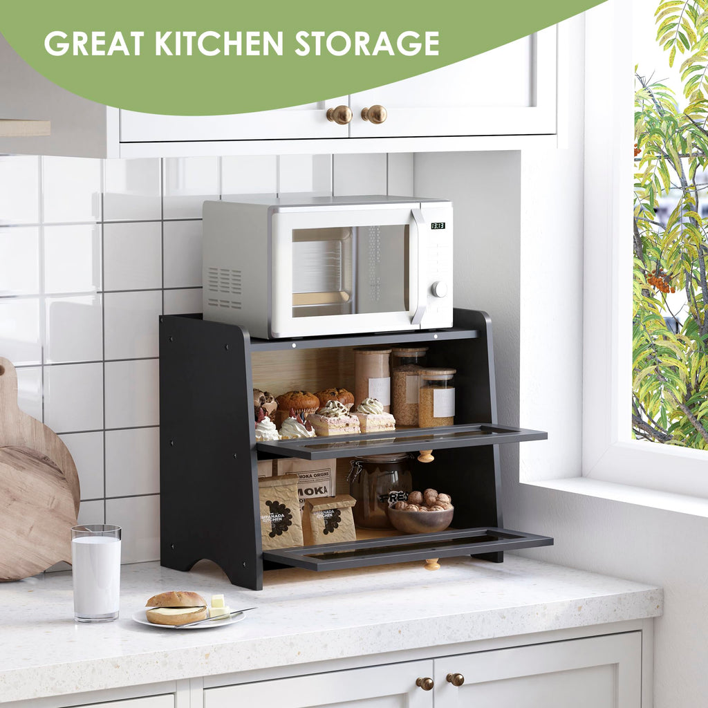 Double Layer Container Countertop Homemade Bread