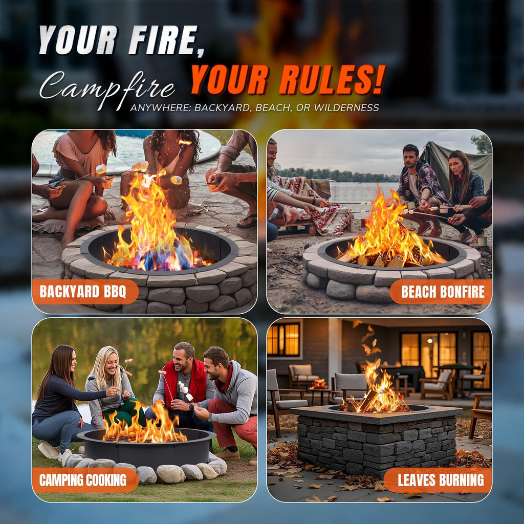 36 Inch Fire Pit Ring (40 Inch Outer)