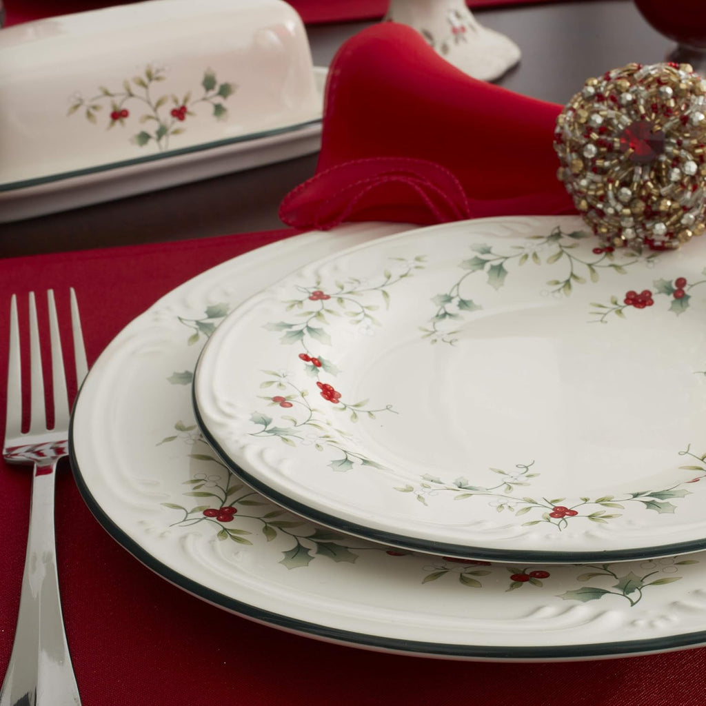 Winterberry Piece Dinnerware Set, Service for 4