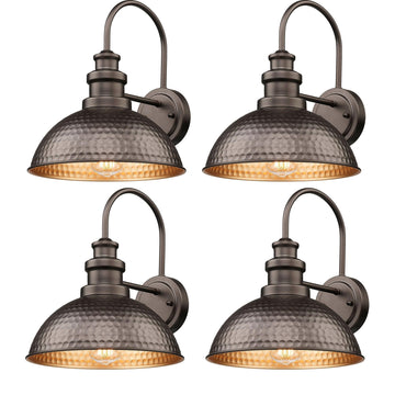 Outdoor Farmhouse Barn Lights, Weather Resistant Outdoor Wall Light, Exterior Lighting Fixture, Front Door Mounted