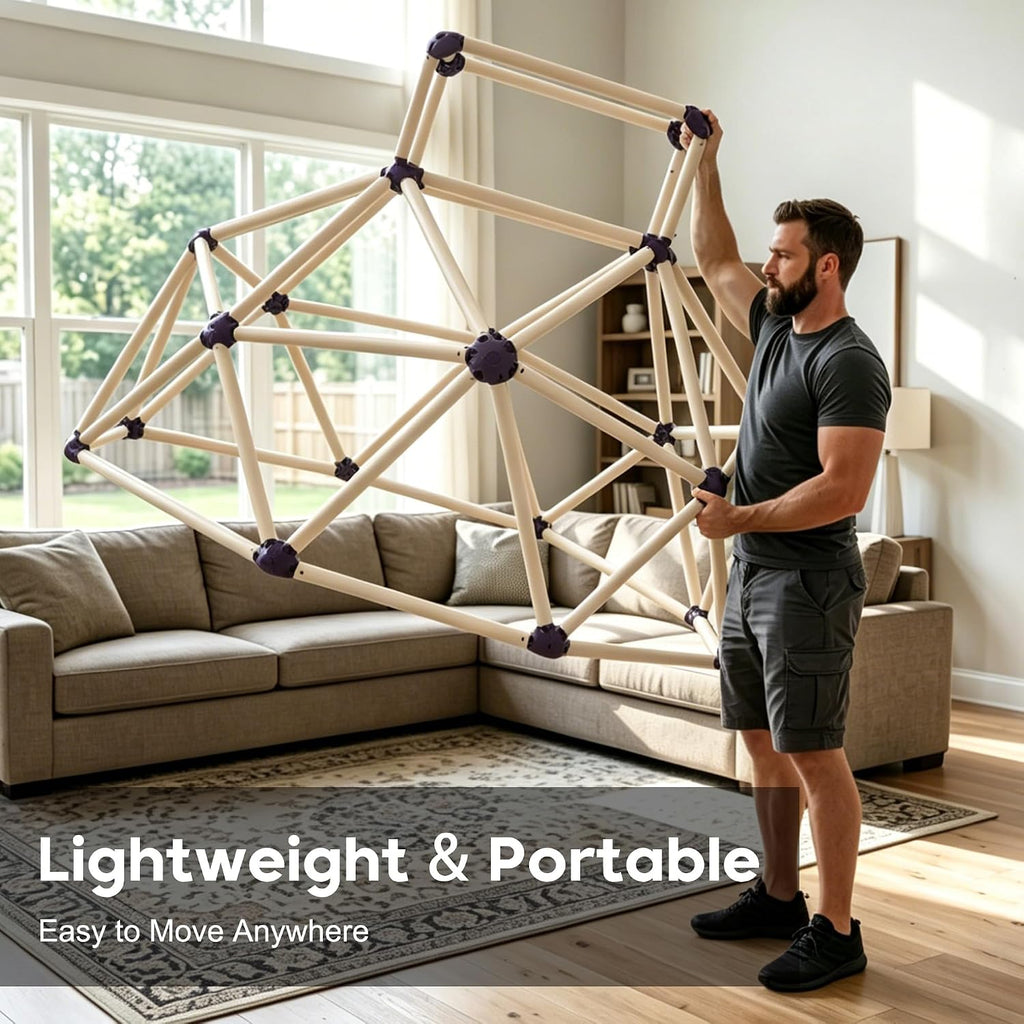 Climbing Dome - Sturdy & Portable Jungle Gym for Kids, Backyard Playset for Toddlers, Active Outdoor Fun for Kids