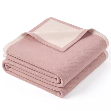 Baby Blanket Cotton Knit: Stretchy for Newborn Receiving Swaddle