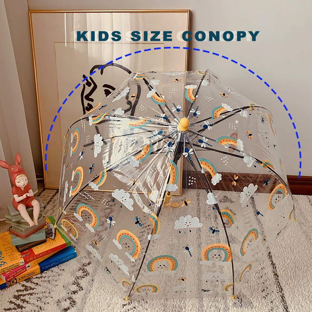 Kids Clear Umbrella, Bubble Dome for Rain