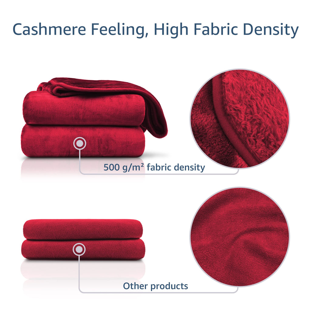 Gözze Cuddly Blanket, Cashmere Feel, Polyester, ONE