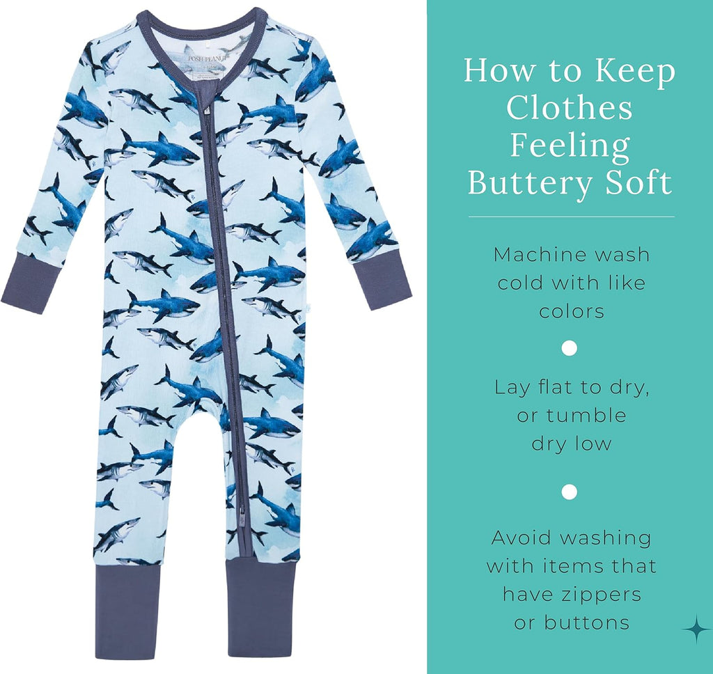 Convertible Baby Sleepers, Boy Toddlers Footless Pajamas