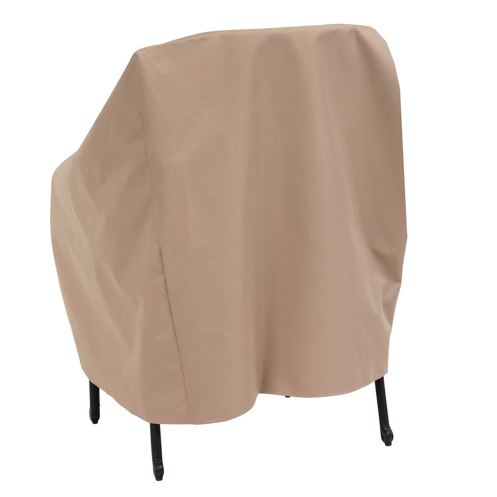 Basics Patio Chair Cover - Weather-Resistant Fabric - Furniture Protection Perfect, Deck, and Porch - 33" L x 34" W