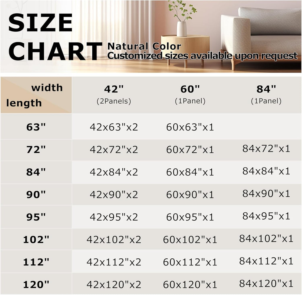 Natural Pinch Pleated Semi Sheer Curtains Textured Linen Blended Light Filtering Window Curtains 84 inch for Living