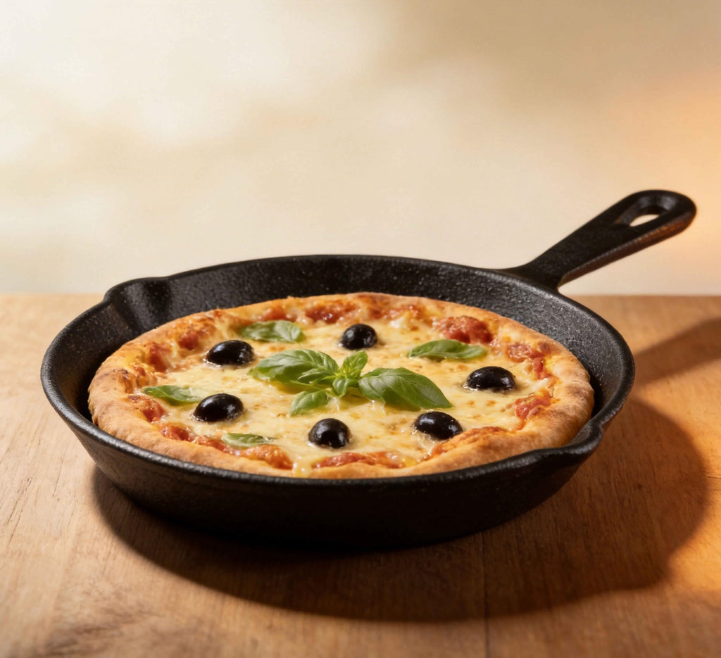 Pre-Seasoned Cast Iron Skillet, 10Inch, Black