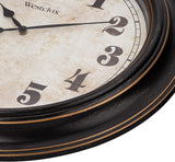 Westclox Traditional Large Wall Clock Battery-Operated Clock for Living Room, Bedroom