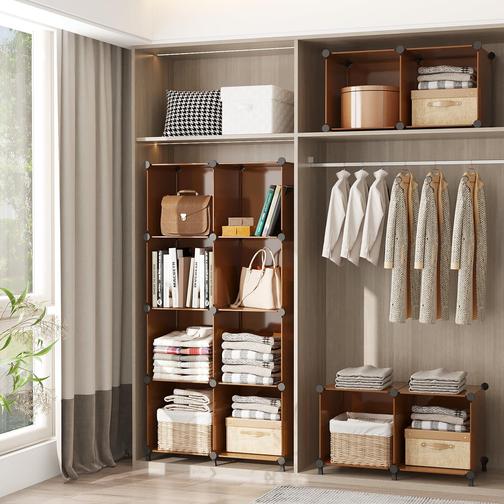 Closet Organizer, 6 Cube Storage Organizer, Closet Storage Shelves