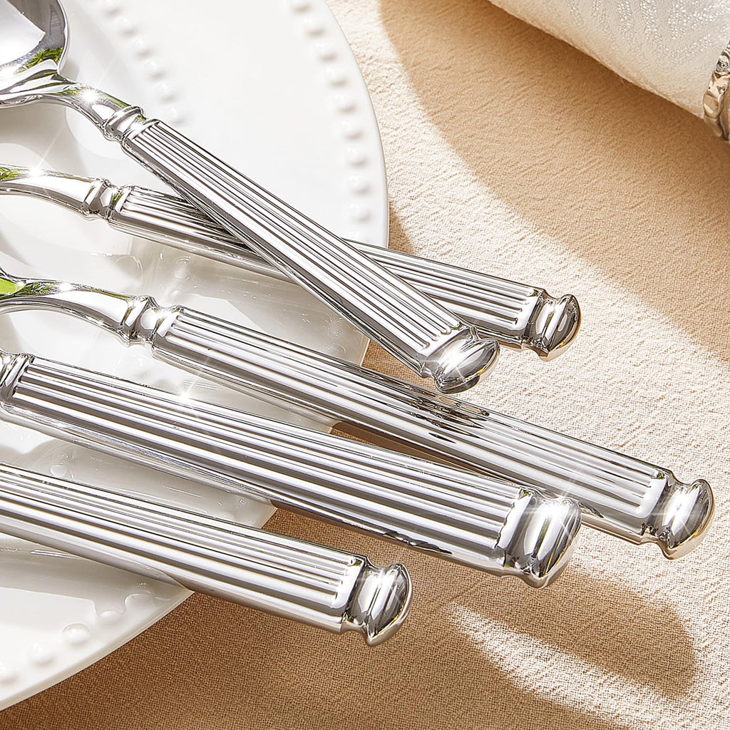 60-Piece Silverware Set, 18/10 Stainless Steel Flatware Set