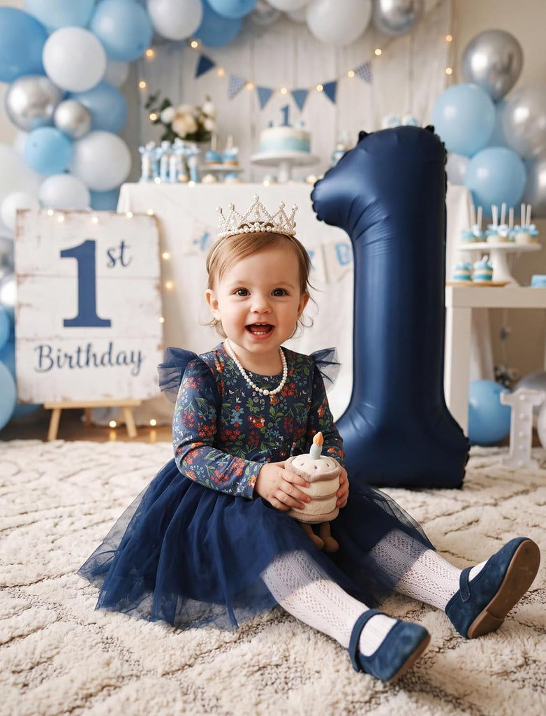 Toddler Girl Tulle Dress Baby Christmas Party Fall Winter Dresses