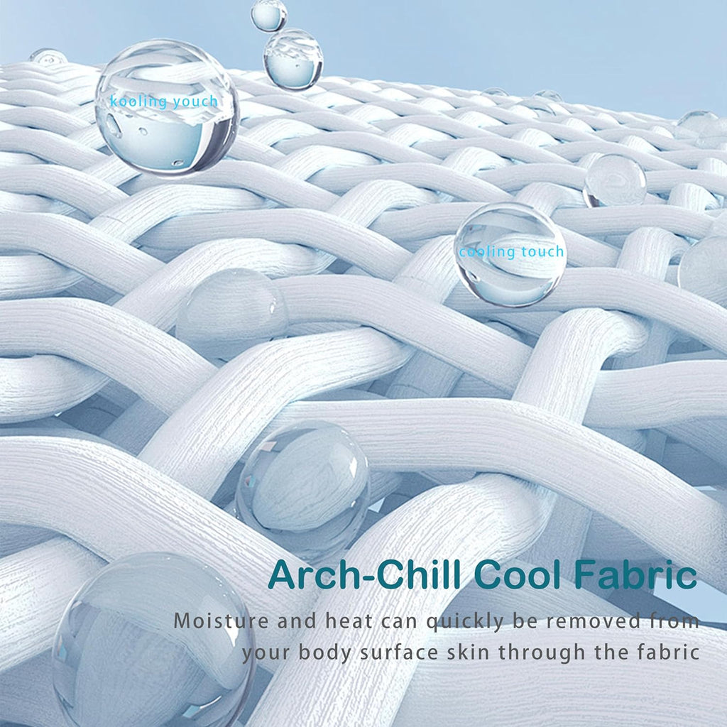 Cooling Comforter King Size, Cool Blanket for Hot Sleepers,104x90 | Arc-Chill Q-Max >0.45 cooling comforter wicks