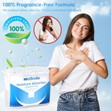 Moisture Absorbers, Efficient Humidity Absorber ＆ Odor Eliminator Boxes, Refillable Car Dehumidifier for Closet