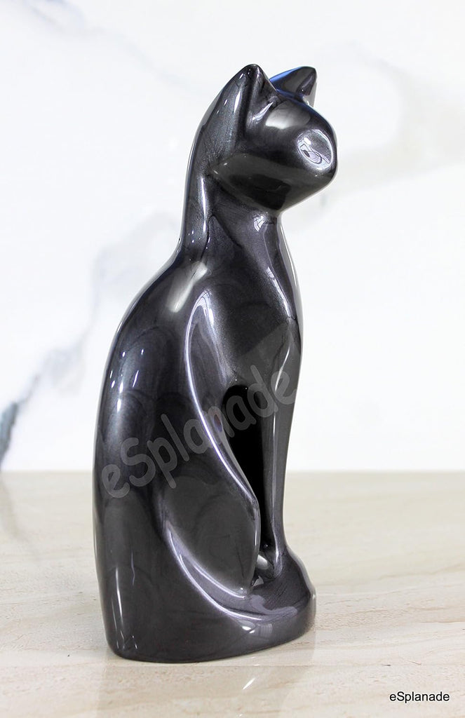 Cat kitten shape cremation urn | Memorial Funeral Burial full-size urn for ashes| Size - 9 inches.