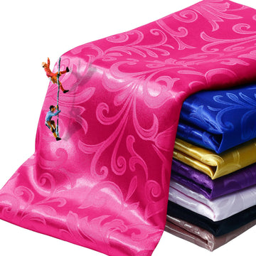 Hot Pink Satin Fabric by The Yard, 60 Wide (10 Yard)